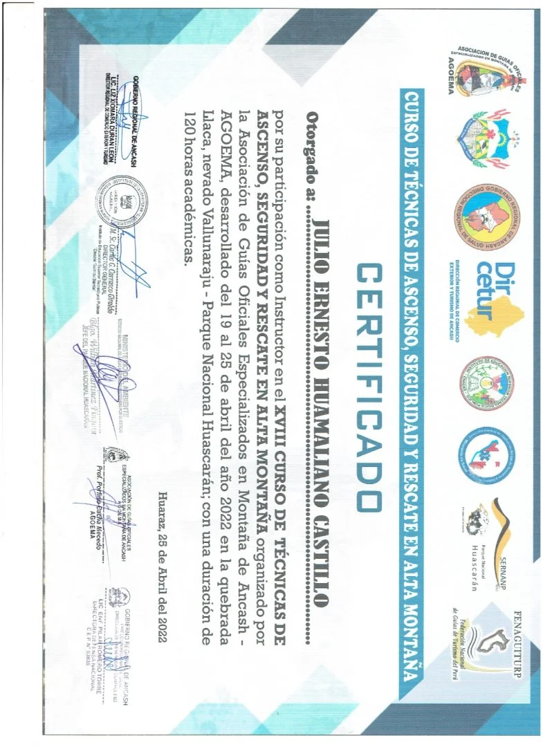 Ascenso y Seguridad en Alta Montaña