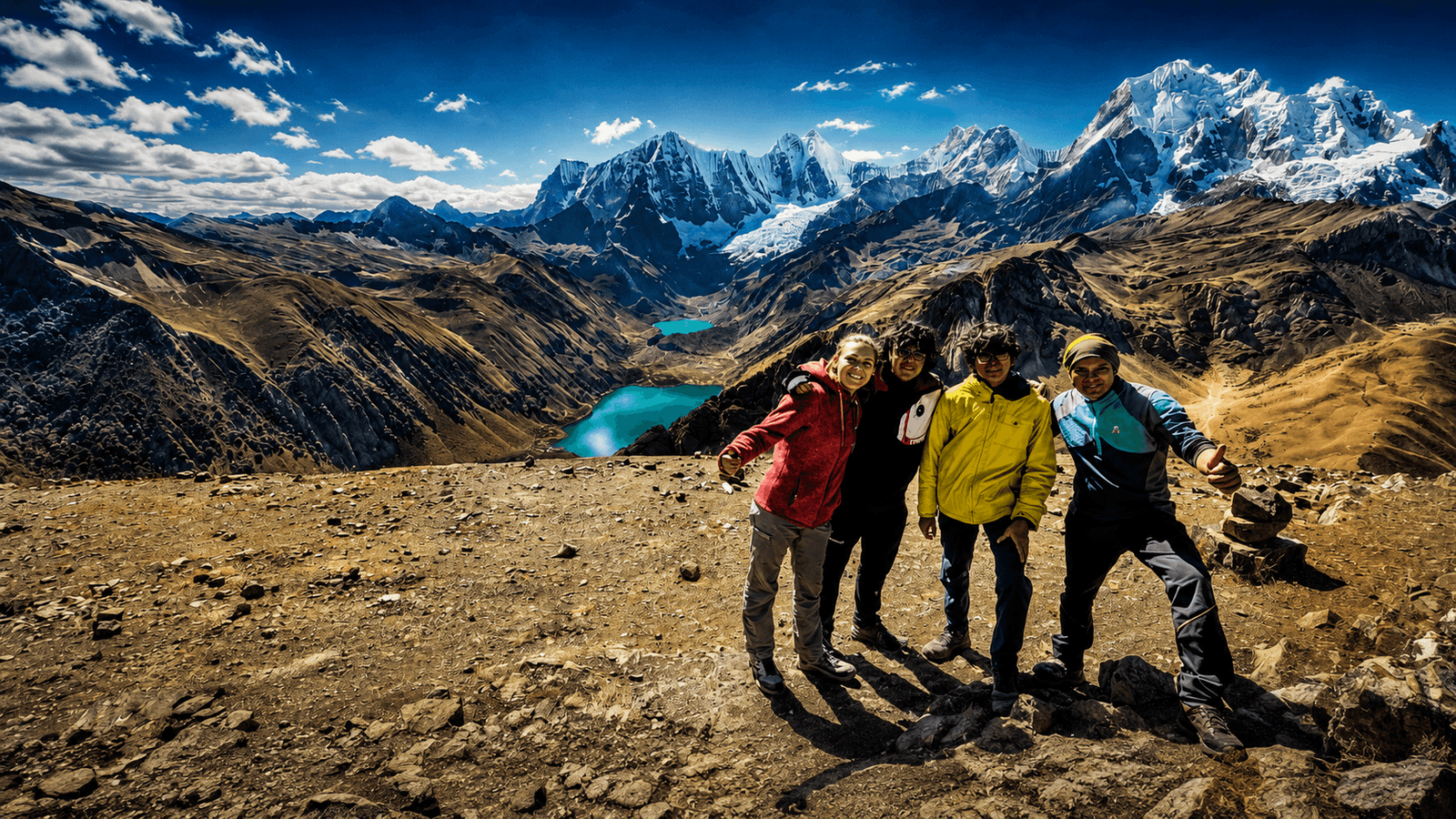Grupo trekking Paramount Explorer Andes Peru